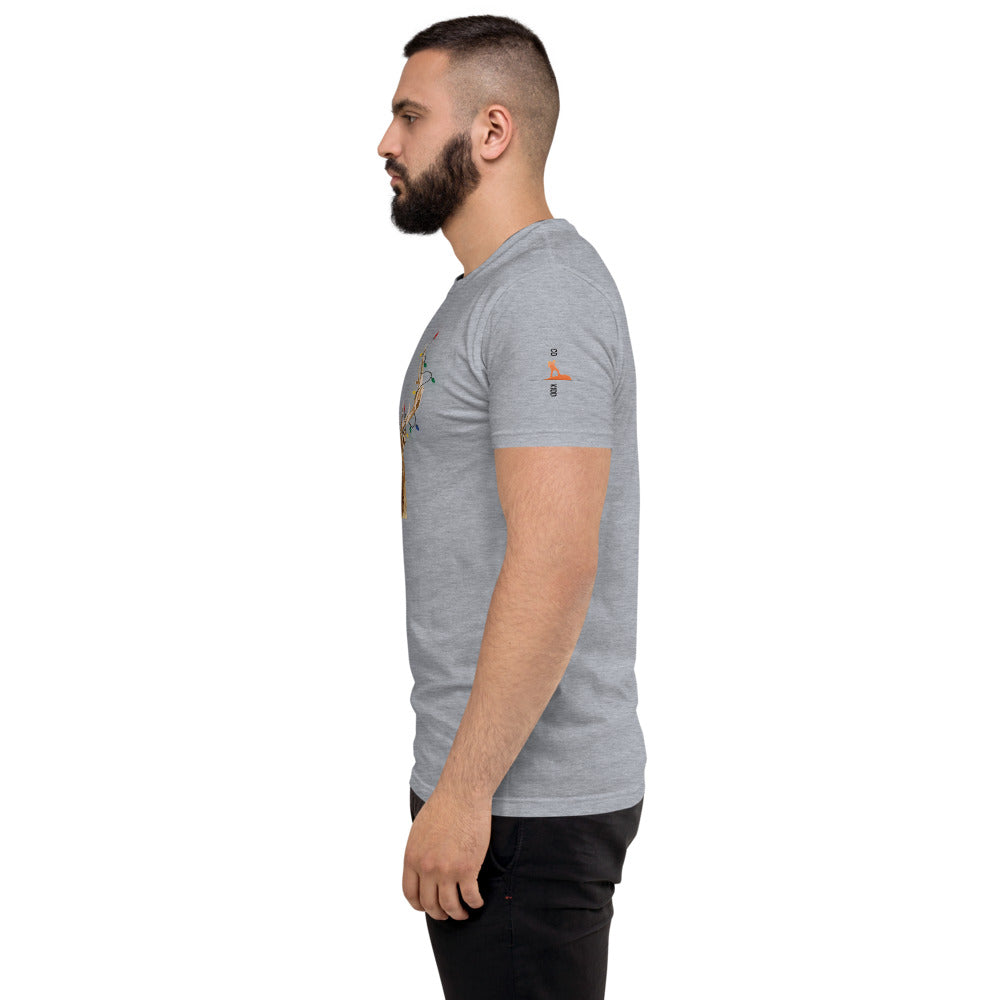 Men's Short Sleeve Holiday Elk T-shirt