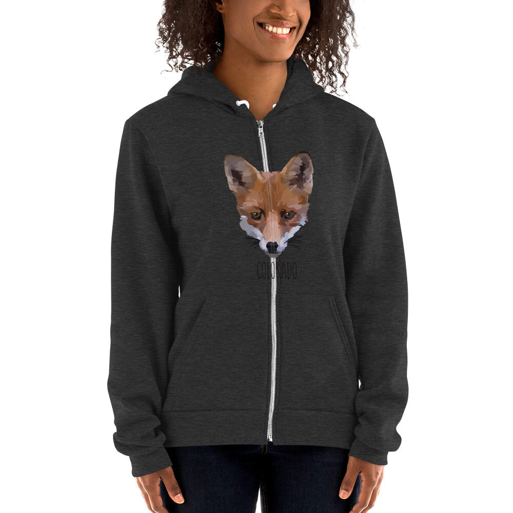 Woman's Fox design Hoodie sweater