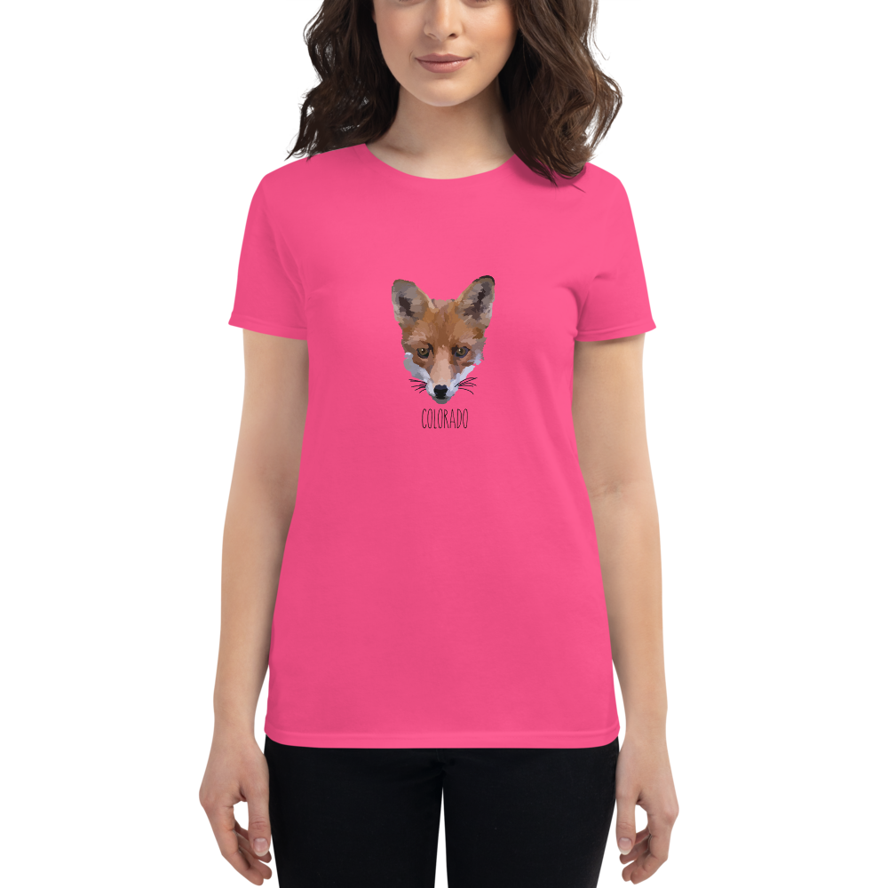 Fox Design (Women's short sleeve t-shirt)