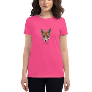 Fox Design (Women's short sleeve t-shirt)