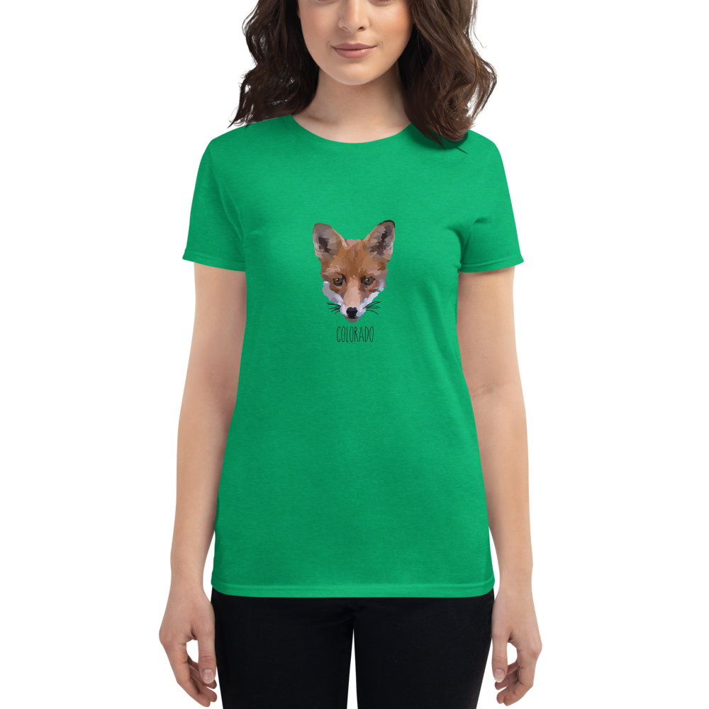 Fox Design (Women's short sleeve t-shirt)