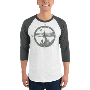 Colorado Kidd Men's 3/4 sleeve raglan shirt