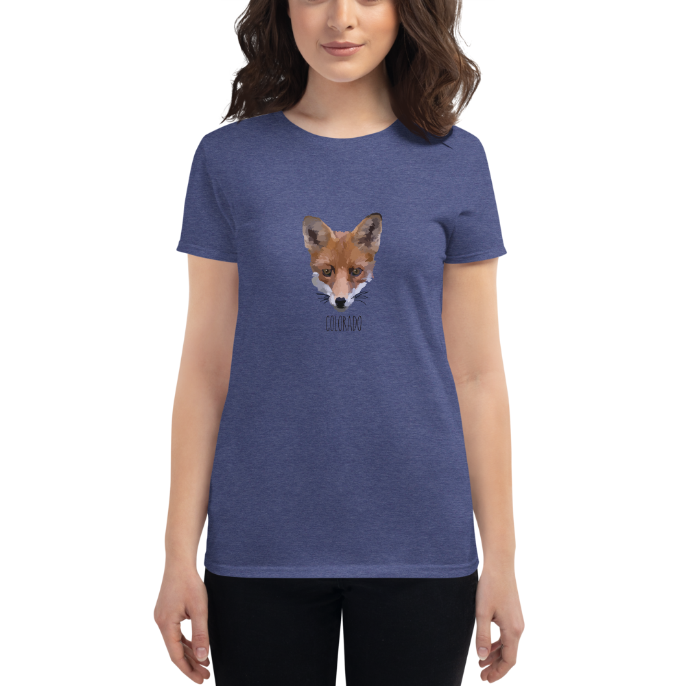 Fox Design (Women's short sleeve t-shirt)