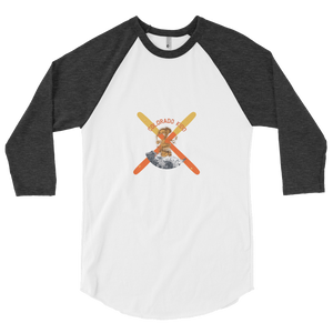 Ride or Die Men's 3/4 sleeve raglan shirt