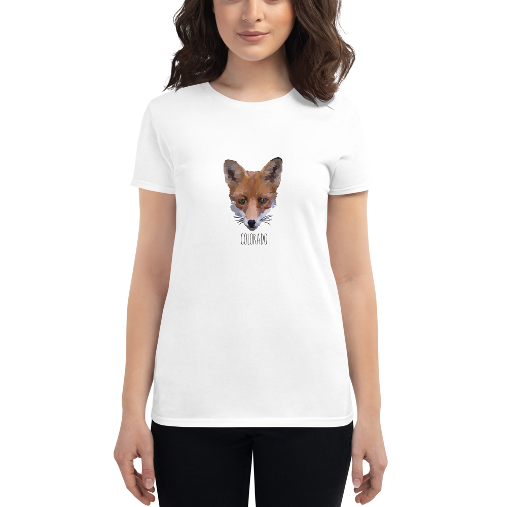 Fox Design (Women's short sleeve t-shirt)