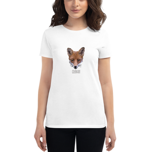 Fox Design (Women's short sleeve t-shirt)