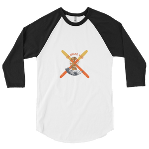 Ride or Die Men's 3/4 sleeve raglan shirt