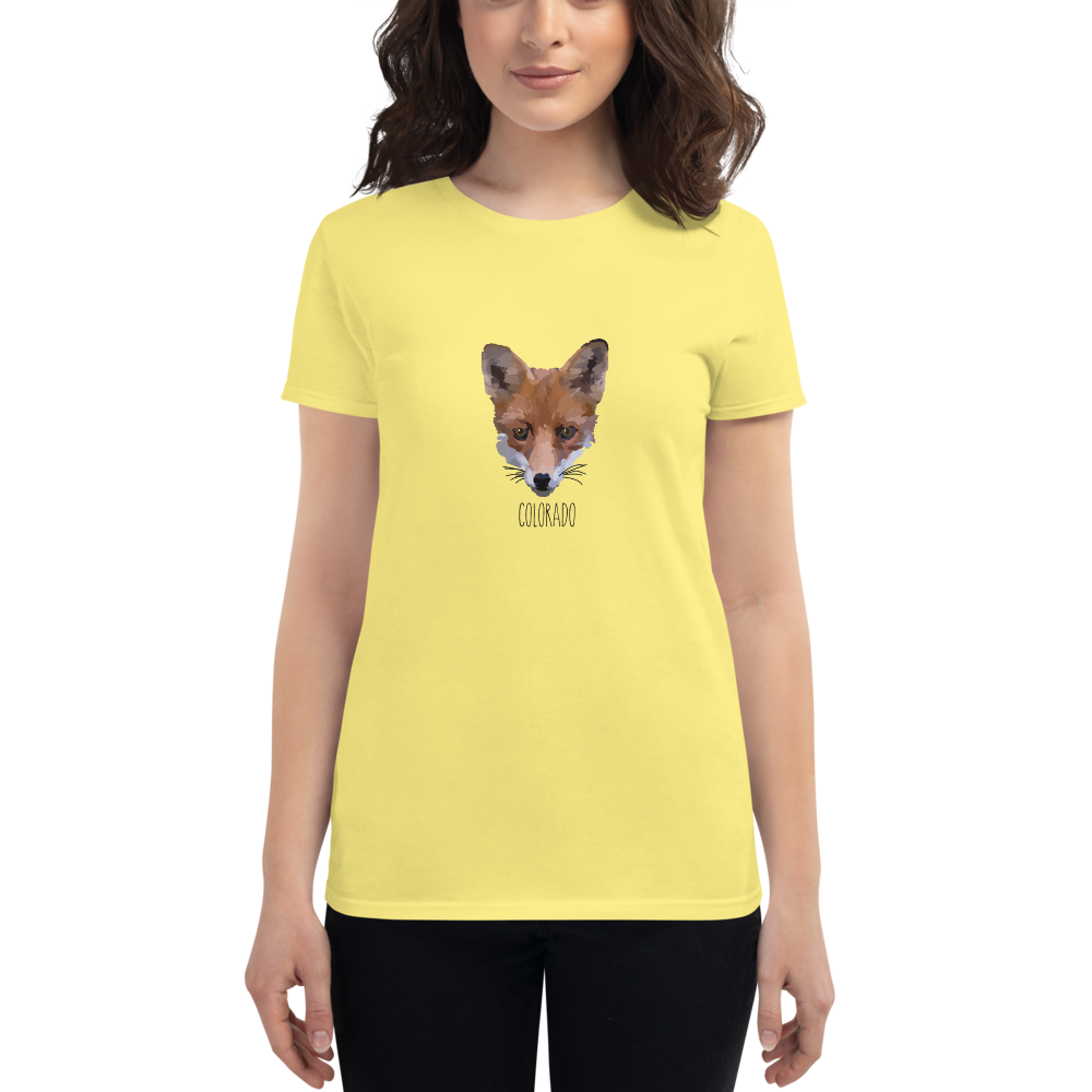 Fox Design (Women's short sleeve t-shirt)