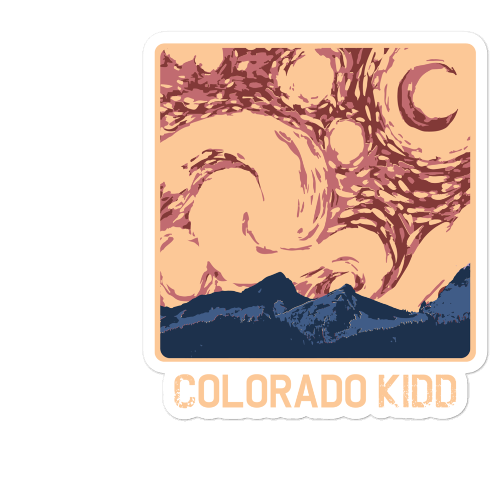 Colorado Kidd Bubble-free stickers