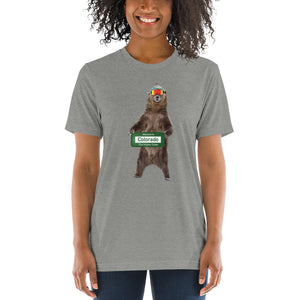 Colorado Kidd Women's Short sleeve Tri-Blend t-shirt