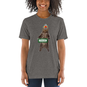 Colorado Kidd Women's Short sleeve Tri-Blend t-shirt