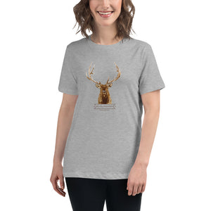 Women's Relaxed Elk Rocky Mountain National Park T-Shirt