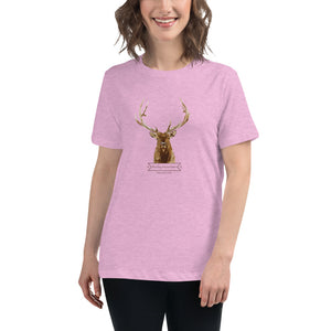 Women's Relaxed Elk Rocky Mountain National Park T-Shirt